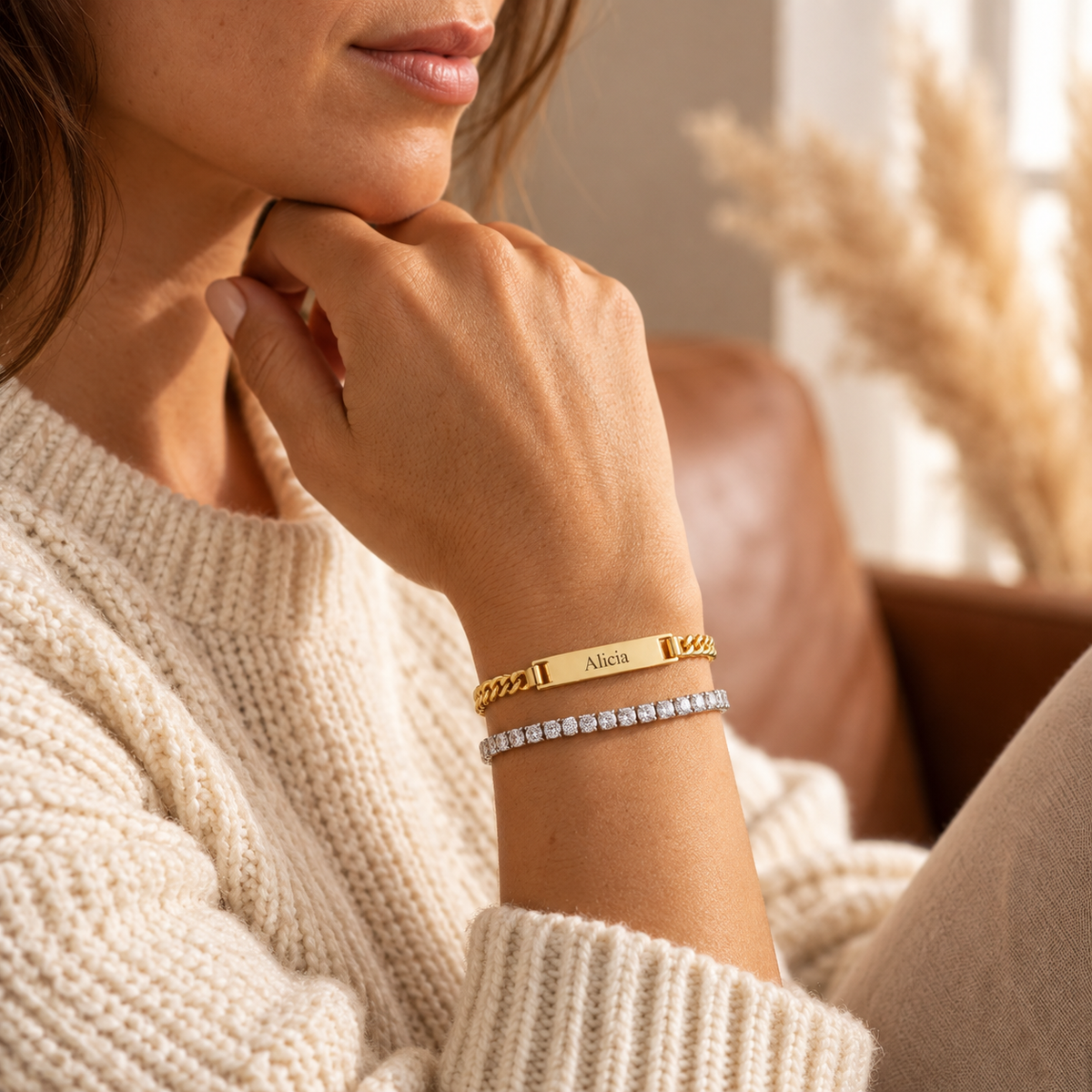 Armband Set – BIYO draagimpressie van de afgebeelde uitvoering