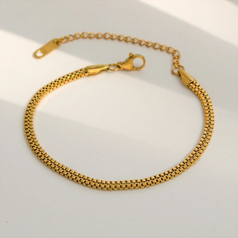 Minimalistische Stalen Armband