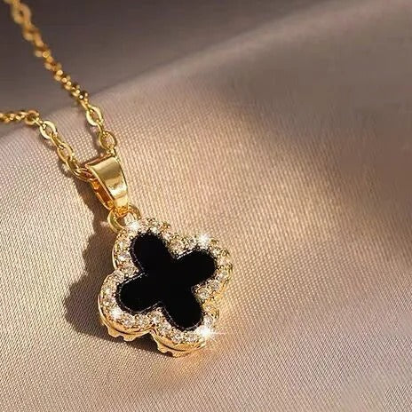 Dubbelzijdige Klaver Ketting