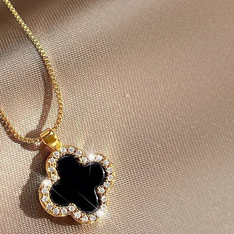 Dubbelzijdige Klaver Ketting