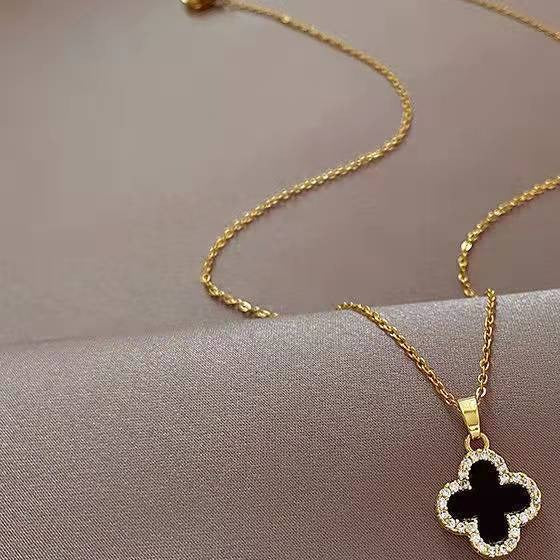 Dubbelzijdige Klaver Ketting