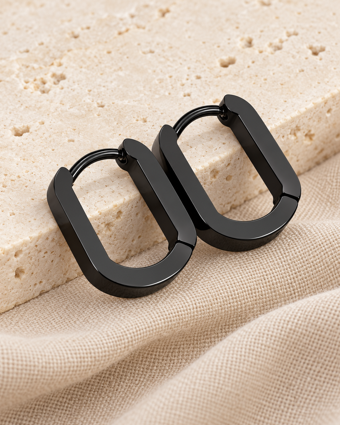 BIYO U-vorm / Zwart – productrender