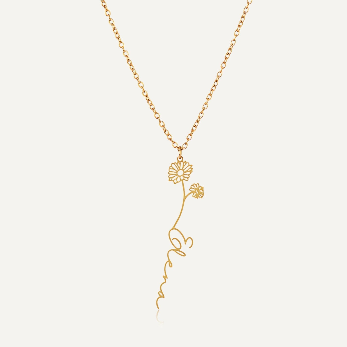Geboortebloem Ketting