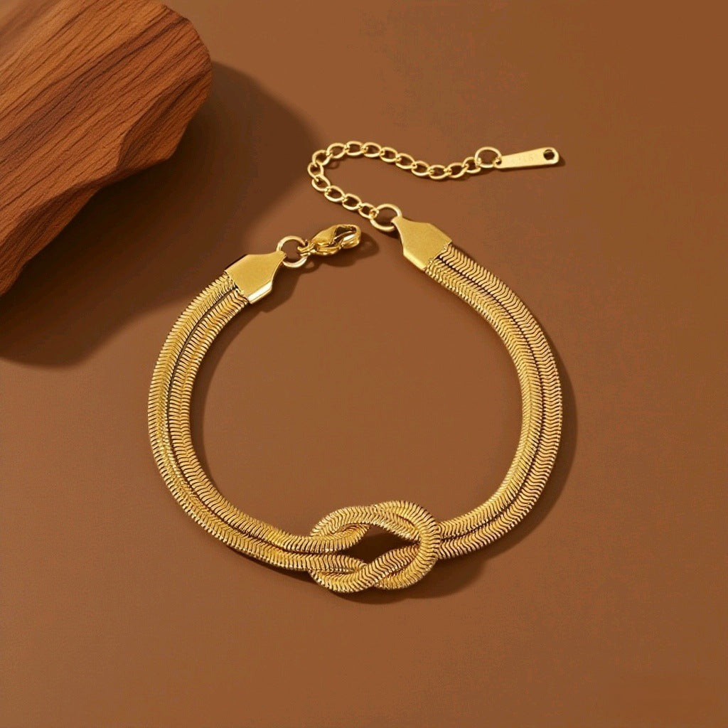 Gelaagde Armband – Knoop