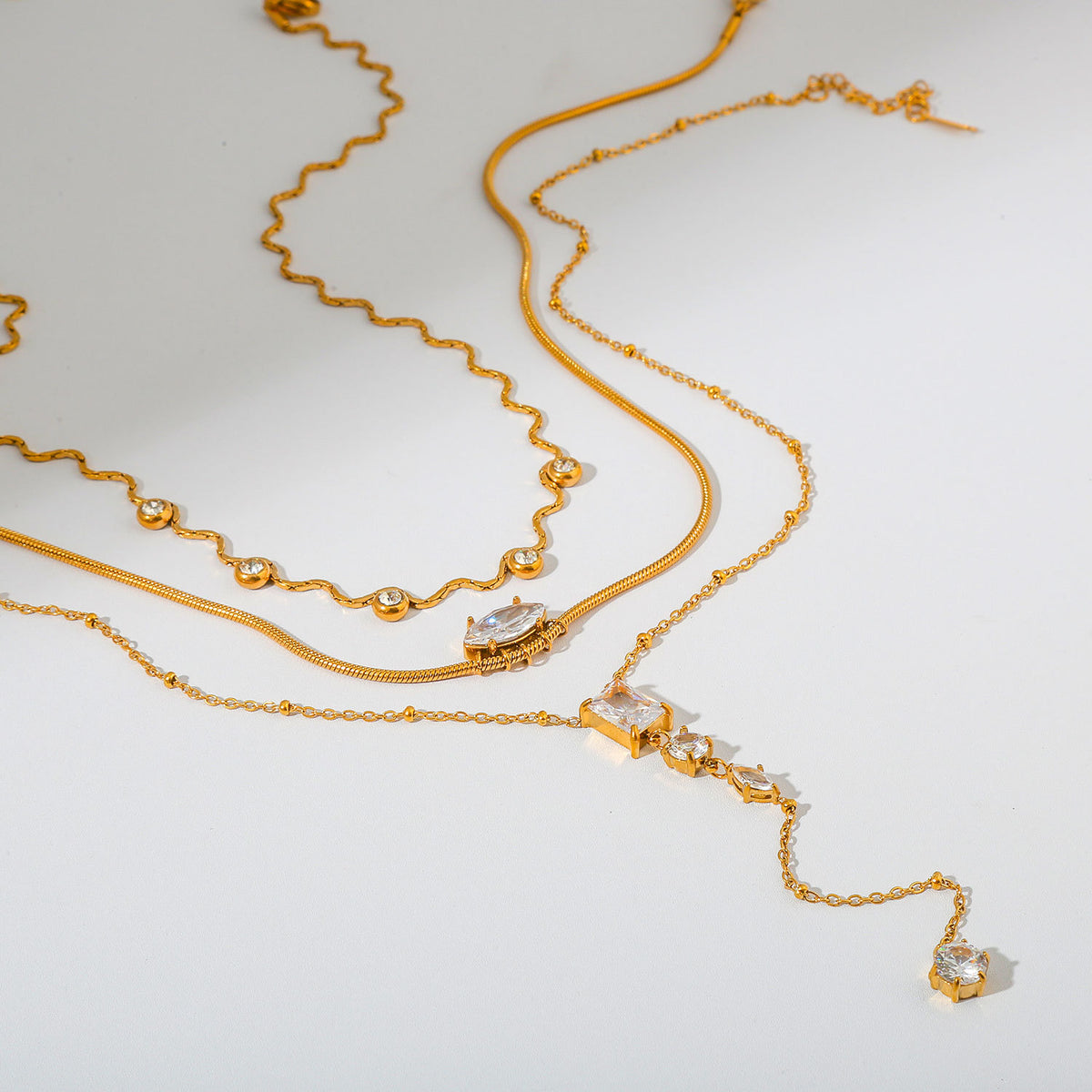 Gelaagde Ketting met Hanger