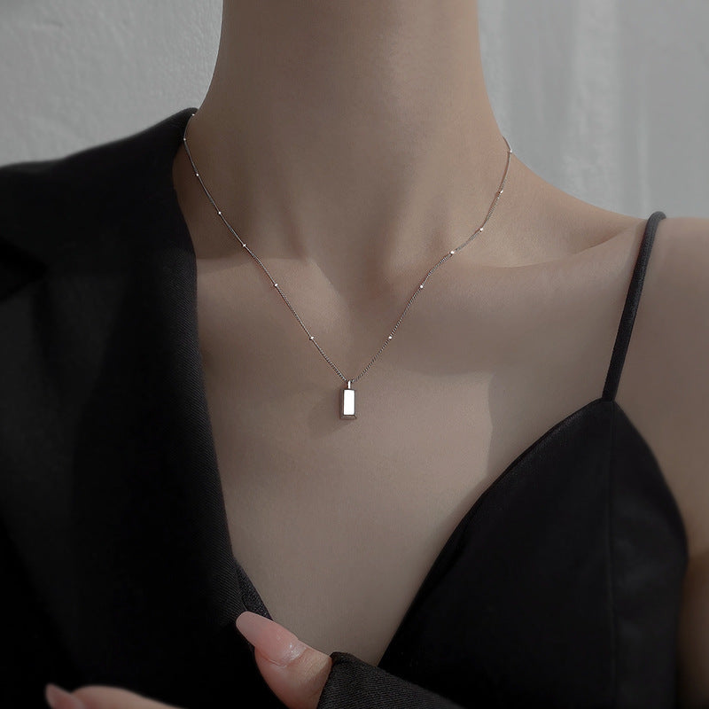 Glanzend Staafje Ketting