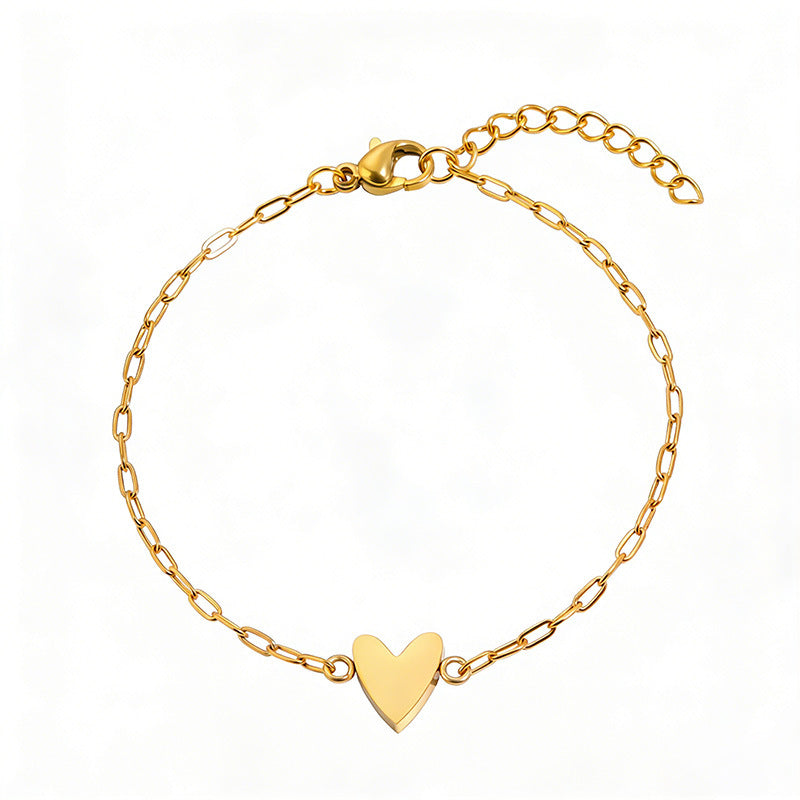 Hart Armband – Dicht hart / Goud