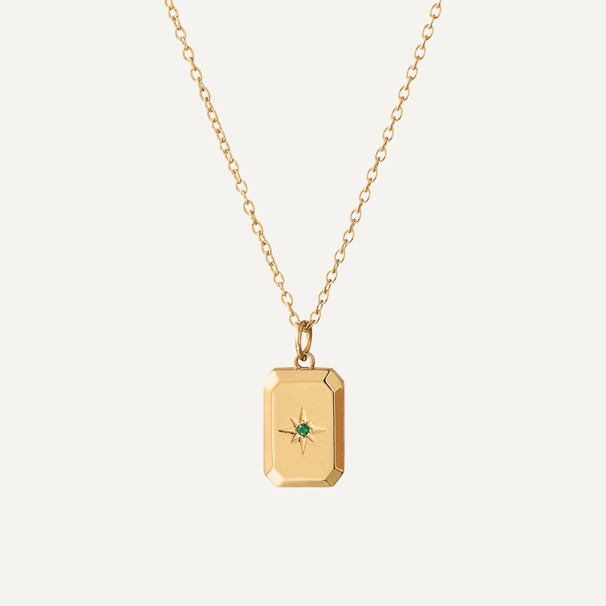 Medaillon Ketting met Geboortesteen