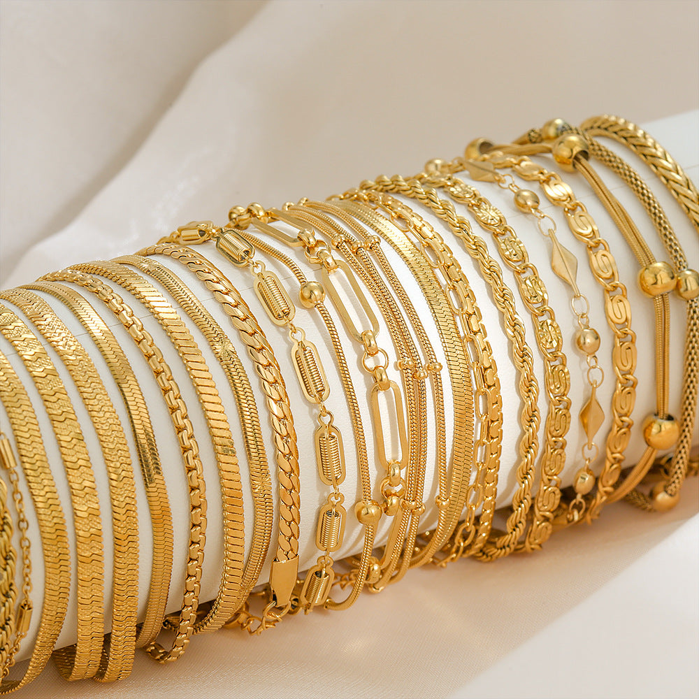 Minimalistische Stalen Armband
