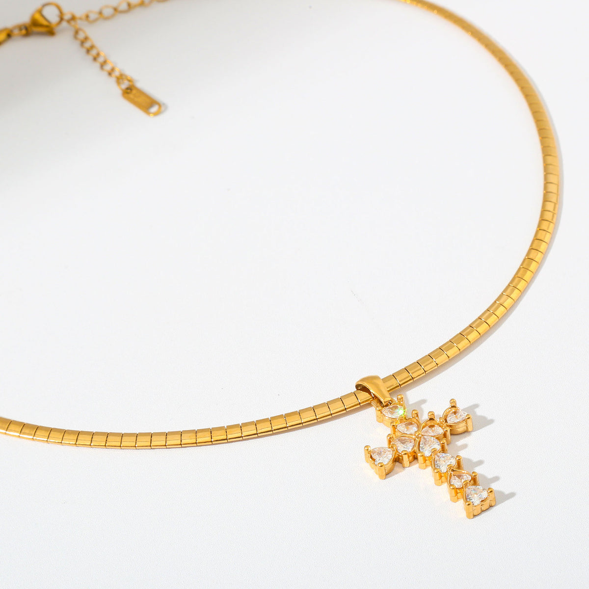 Zirkonia Hanger Ketting