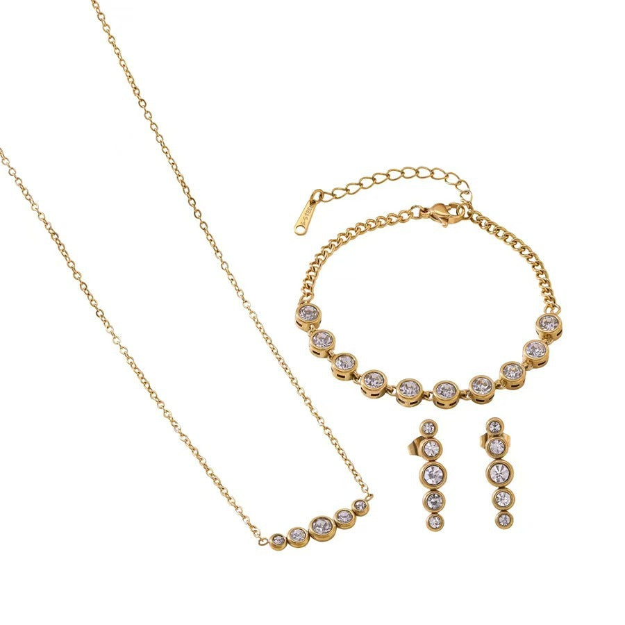 Zirkonia Rij Set
